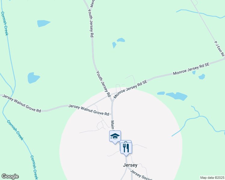 map of restaurants, bars, coffee shops, grocery stores, and more near in Covington