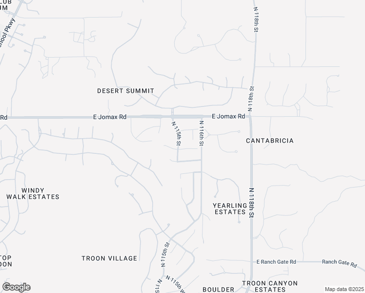 map of restaurants, bars, coffee shops, grocery stores, and more near 11520 East Quartz Rock Road in Scottsdale