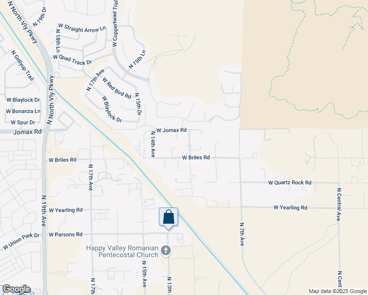 map of restaurants, bars, coffee shops, grocery stores, and more near 26230 North 11th Avenue in Phoenix