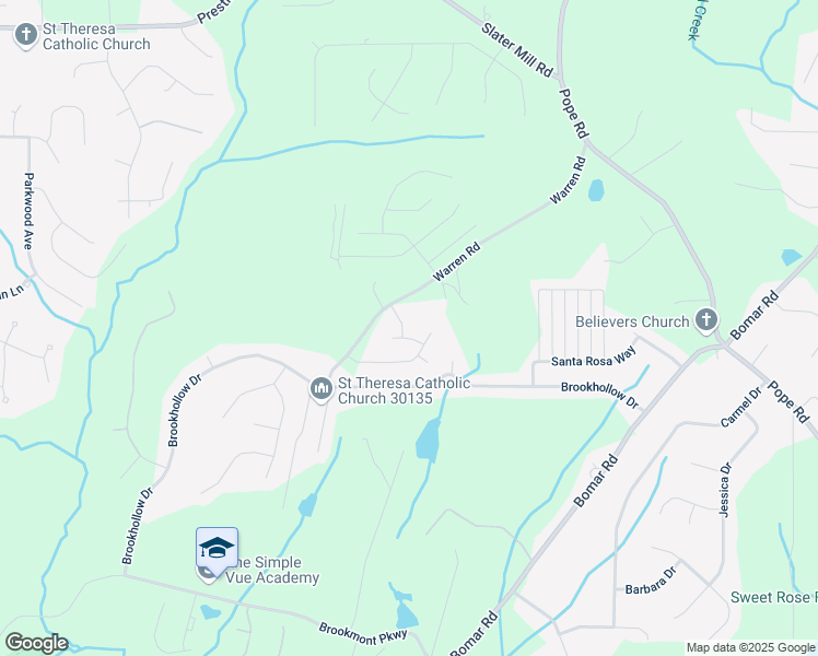 map of restaurants, bars, coffee shops, grocery stores, and more near 3890 Nixon Grove Drive in Douglasville
