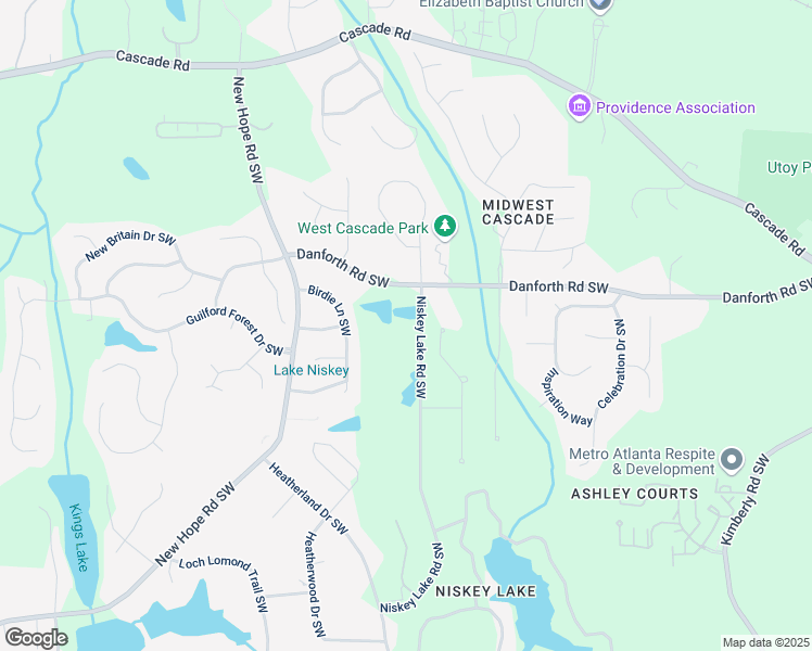 map of restaurants, bars, coffee shops, grocery stores, and more near 1067 Elysian Park in Atlanta