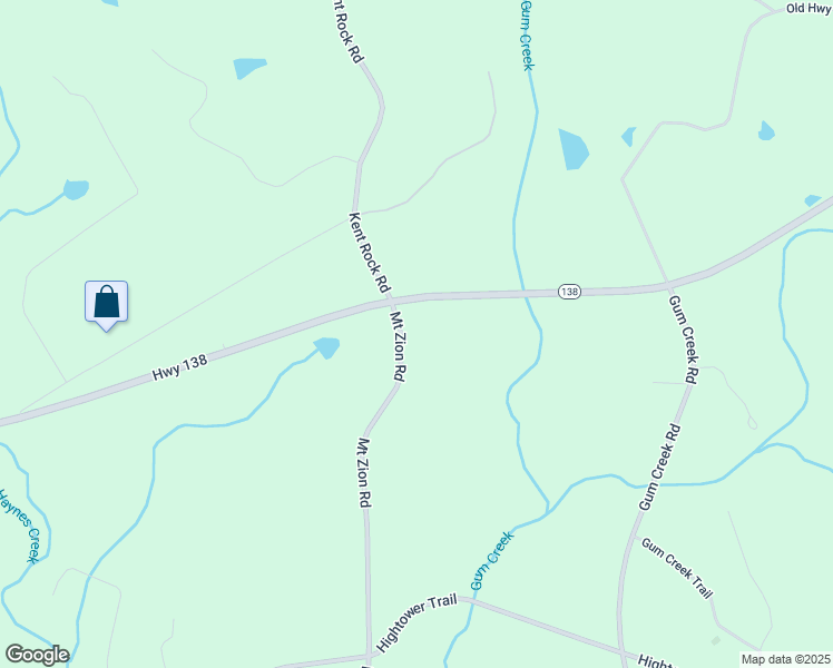 map of restaurants, bars, coffee shops, grocery stores, and more near 4380 Georgia 138 in Oxford