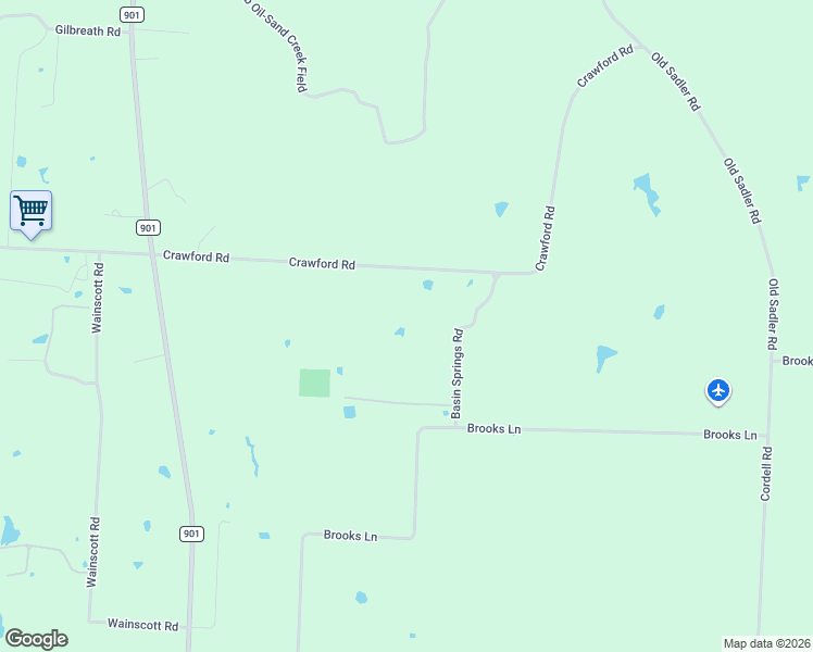 map of restaurants, bars, coffee shops, grocery stores, and more near 155 Basin Springs Road in Sadler