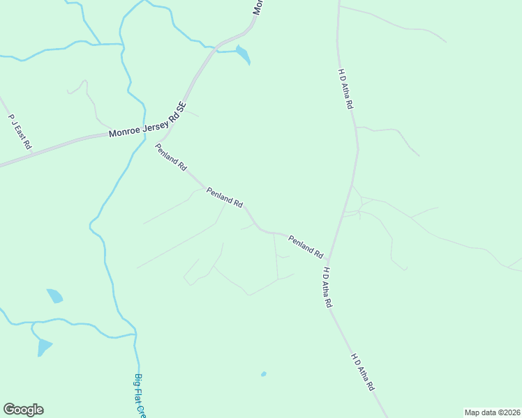 map of restaurants, bars, coffee shops, grocery stores, and more near 915 Penland Road in Covington