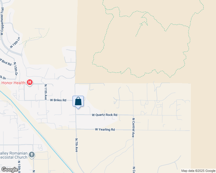 map of restaurants, bars, coffee shops, grocery stores, and more near 221 West Jomax Road in Phoenix