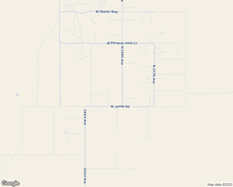 map of restaurants, bars, coffee shops, grocery stores, and more near 26638 North 239th Avenue in Wittmann