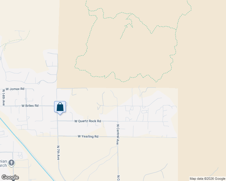 map of restaurants, bars, coffee shops, grocery stores, and more near 26238 North Central Avenue in Phoenix