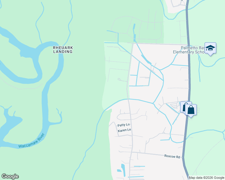 map of restaurants, bars, coffee shops, grocery stores, and more near 209 Fern Creek Court in Myrtle Beach
