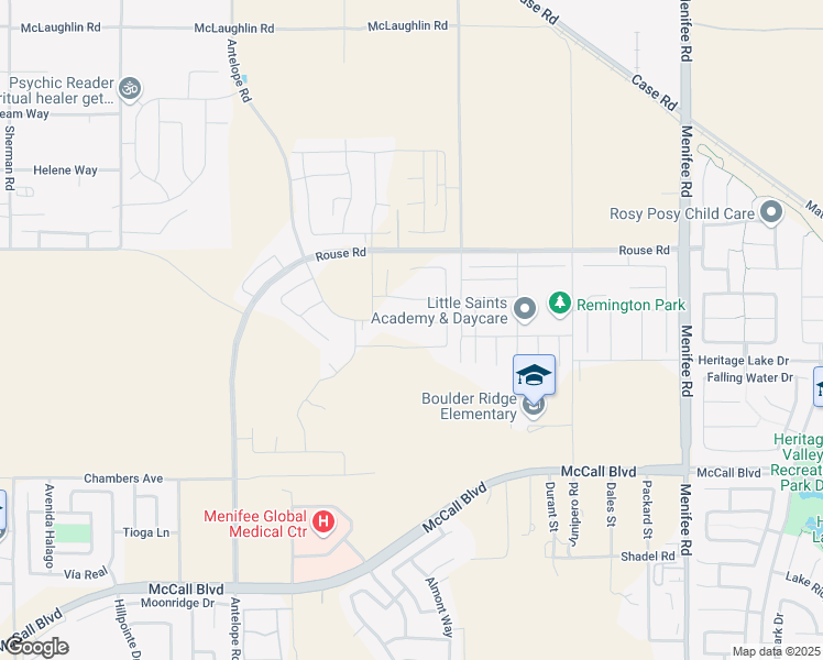 map of restaurants, bars, coffee shops, grocery stores, and more near 28365 Hopscotch Drive in Menifee