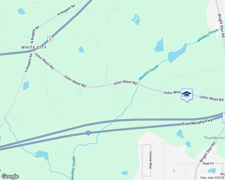 map of restaurants, bars, coffee shops, grocery stores, and more near 6958 Pine Shadow Way in Winston