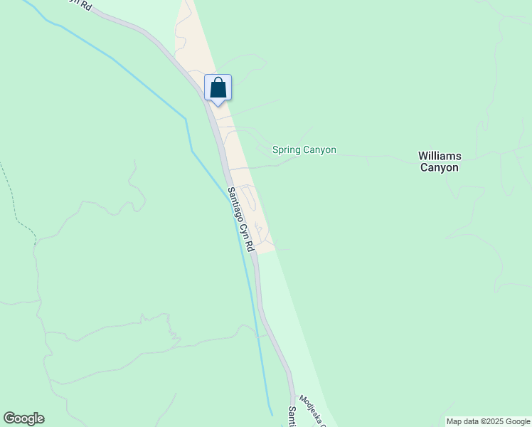 map of restaurants, bars, coffee shops, grocery stores, and more near Jackson Ranch Road in Williams Canyon