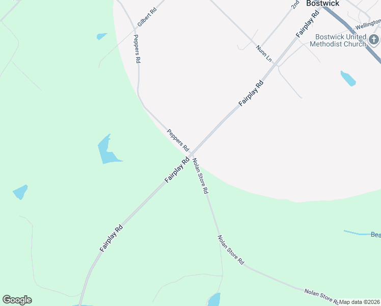 map of restaurants, bars, coffee shops, grocery stores, and more near 1303 Peppers Road in Bishop