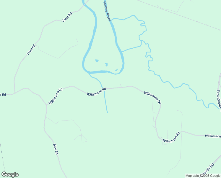 map of restaurants, bars, coffee shops, grocery stores, and more near Williamson Road in Tallapoosa