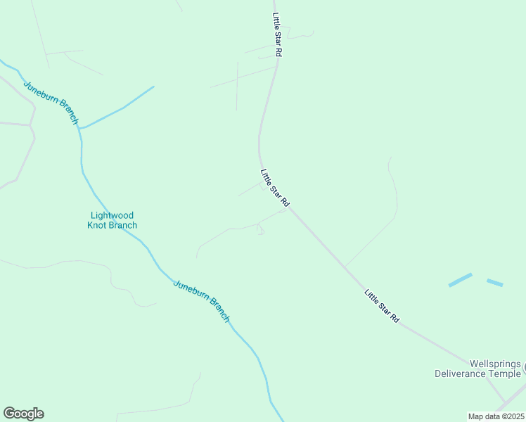 map of restaurants, bars, coffee shops, grocery stores, and more near 2051 Little Star Road in Alcolu