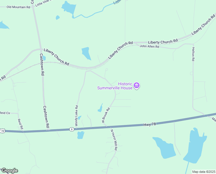map of restaurants, bars, coffee shops, grocery stores, and more near 212 Westbrook Road in Bremen