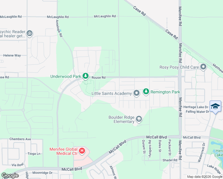 map of restaurants, bars, coffee shops, grocery stores, and more near 28303 Blackjack Drive in Menifee
