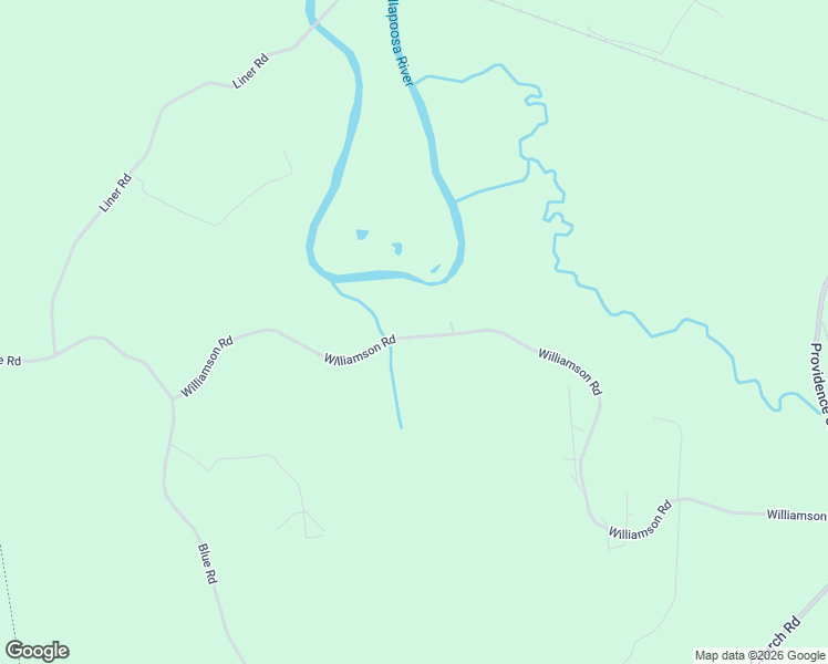 map of restaurants, bars, coffee shops, grocery stores, and more near 432-524 Williamson Road in Tallapoosa