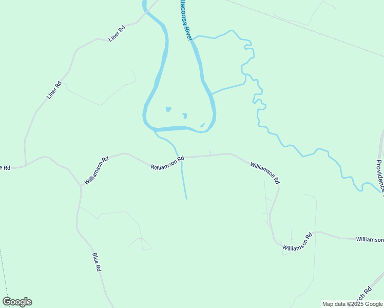map of restaurants, bars, coffee shops, grocery stores, and more near Williamson Road in Tallapoosa
