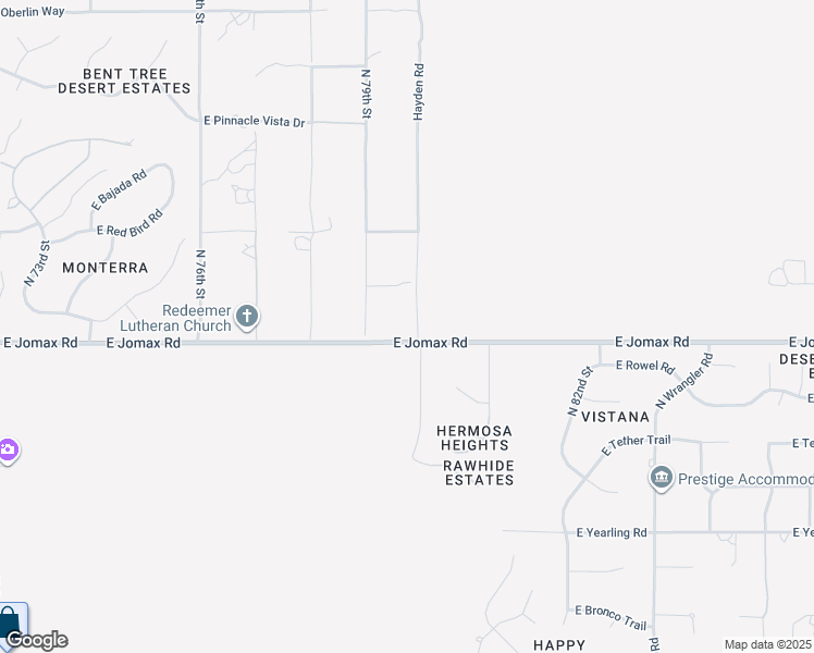 map of restaurants, bars, coffee shops, grocery stores, and more near 7956 East Jomax Road in Scottsdale