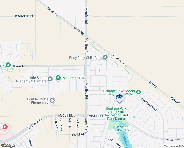 map of restaurants, bars, coffee shops, grocery stores, and more near 29064 Steamboat Drive in Menifee