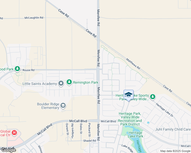 map of restaurants, bars, coffee shops, grocery stores, and more near 27044 Great Plains Court in Menifee
