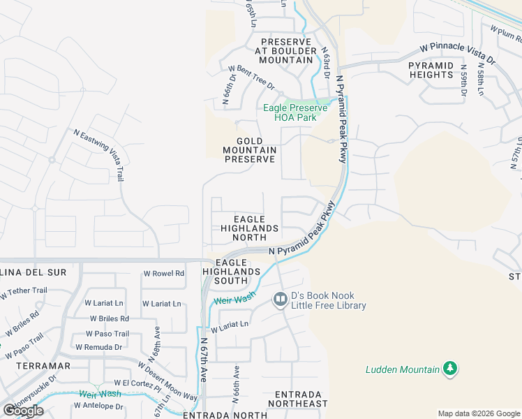 map of restaurants, bars, coffee shops, grocery stores, and more near 6510 West Molly Lane in Phoenix