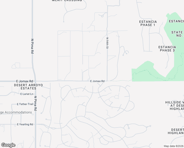 map of restaurants, bars, coffee shops, grocery stores, and more near 9250 East Jomax Road in Scottsdale