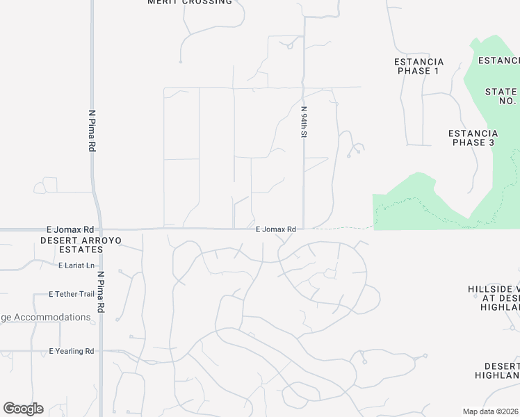 map of restaurants, bars, coffee shops, grocery stores, and more near 9250 East Jomax Road in Scottsdale