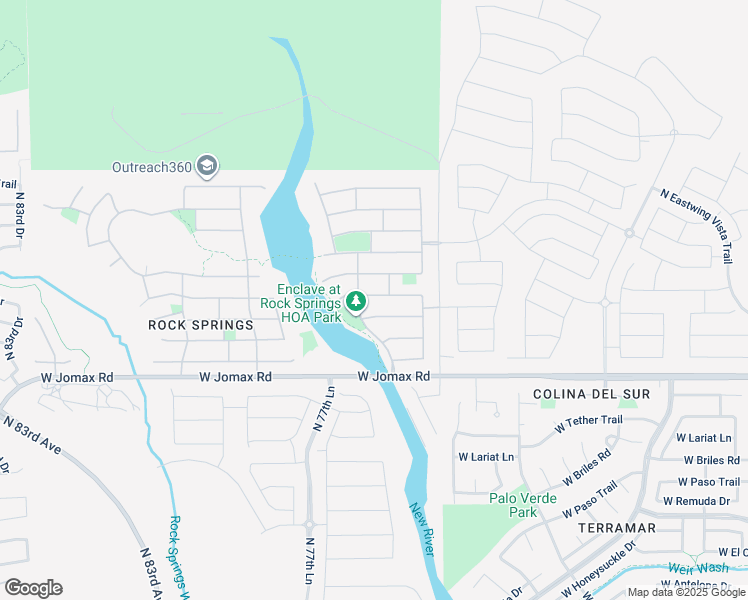 map of restaurants, bars, coffee shops, grocery stores, and more near 7658 West Andrea Drive in Peoria