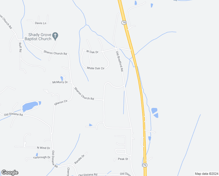 map of restaurants, bars, coffee shops, grocery stores, and more near 7637 Ridge Tree Lane in Pinson