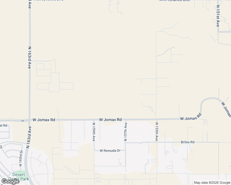 map of restaurants, bars, coffee shops, grocery stores, and more near 27033 North 157th Avenue in Surprise