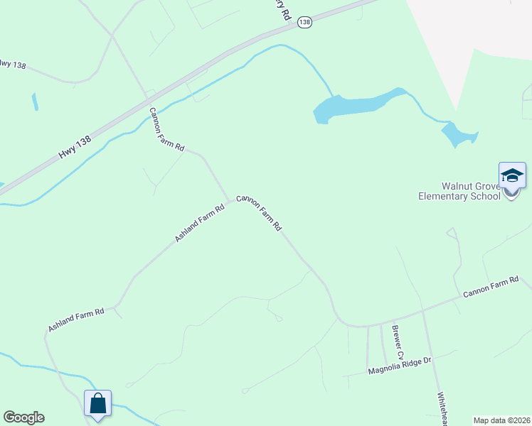 map of restaurants, bars, coffee shops, grocery stores, and more near 401 Cannon Farm Road in Oxford