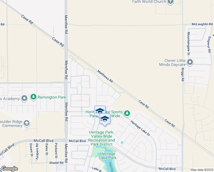 map of restaurants, bars, coffee shops, grocery stores, and more near 27037 Hidden Creek Court in Menifee