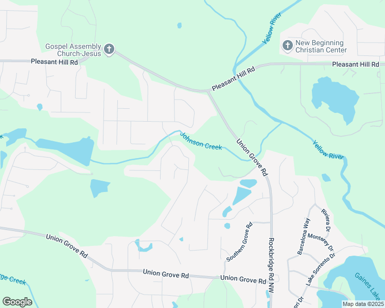map of restaurants, bars, coffee shops, grocery stores, and more near 2352 Benson Ridge in Lithonia