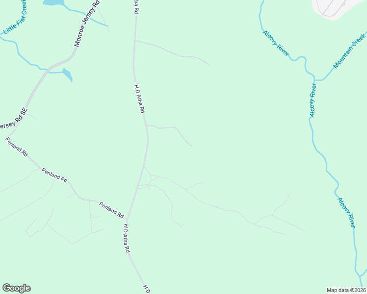 map of restaurants, bars, coffee shops, grocery stores, and more near 3068 H D Atha Road in Covington