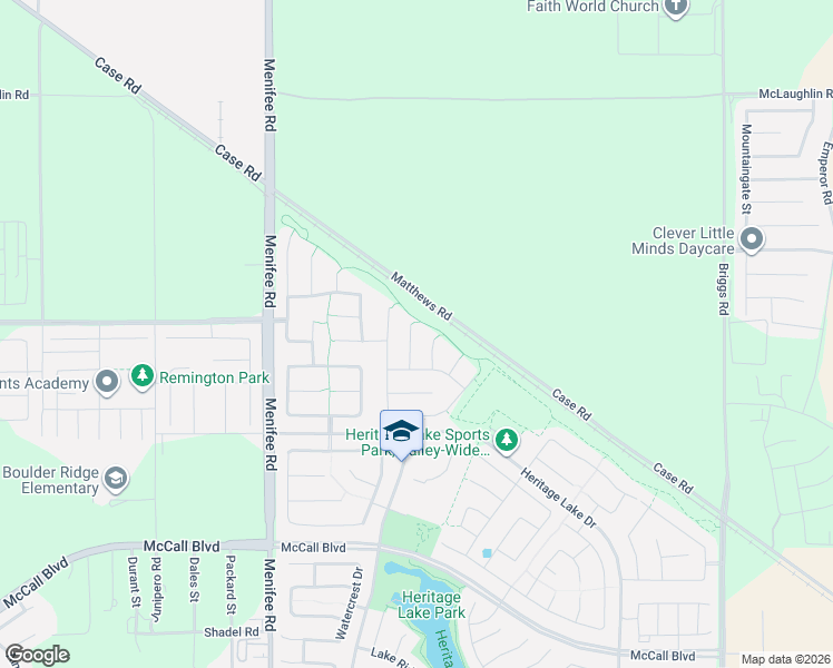map of restaurants, bars, coffee shops, grocery stores, and more near 27080 Emerald Cove Court in Menifee