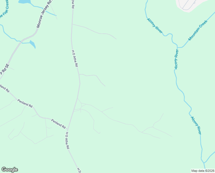 map of restaurants, bars, coffee shops, grocery stores, and more near 3068 H D Atha Road in Covington