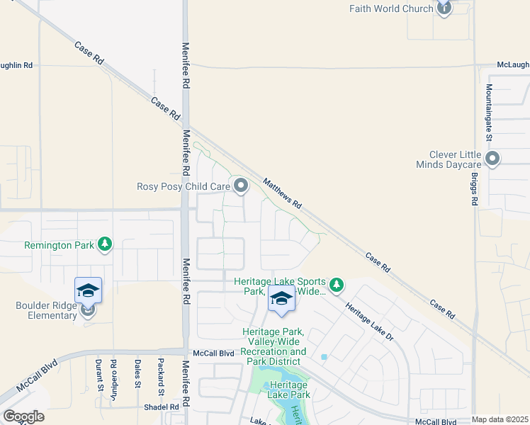 map of restaurants, bars, coffee shops, grocery stores, and more near 27003 Emerald Cove Court in Menifee