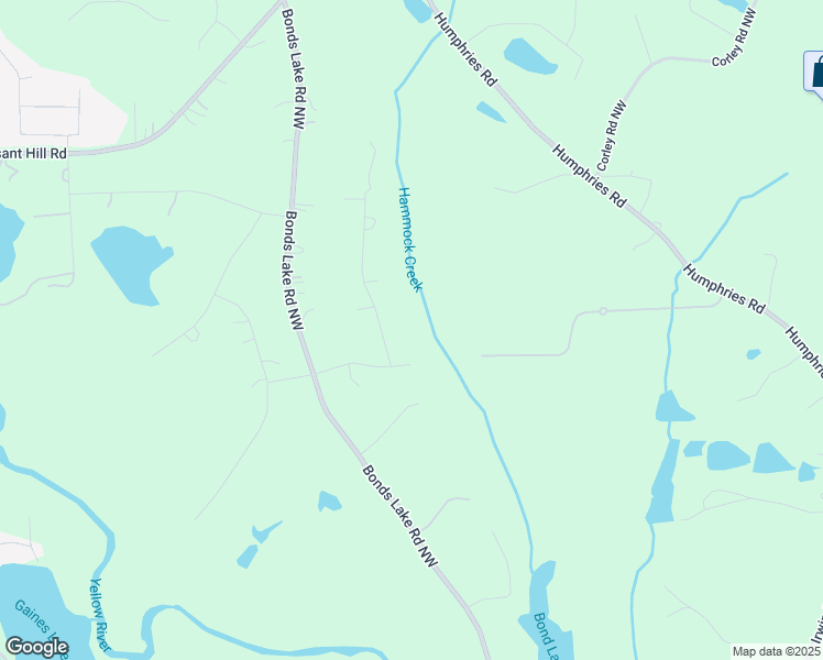 map of restaurants, bars, coffee shops, grocery stores, and more near 3107 Hammock Creek Court in Conyers