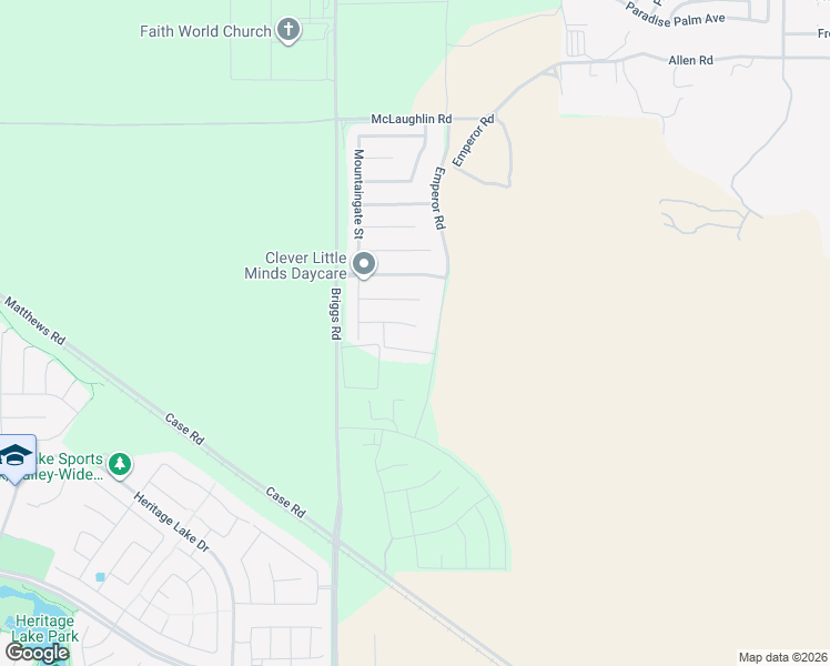 map of restaurants, bars, coffee shops, grocery stores, and more near 30203 Sierra Ridge Way in Menifee