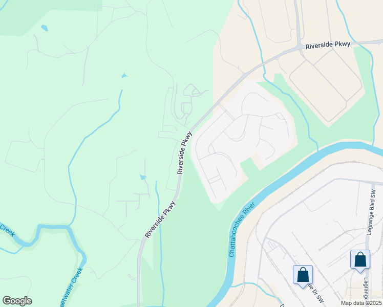 map of restaurants, bars, coffee shops, grocery stores, and more near 9165 Dover Street in Lithia Springs
