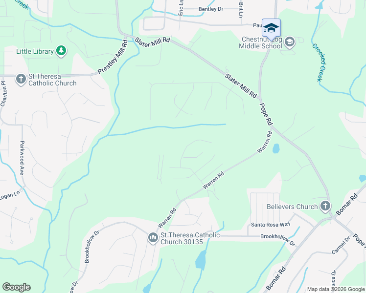map of restaurants, bars, coffee shops, grocery stores, and more near 9361 Opal Drive in Douglasville