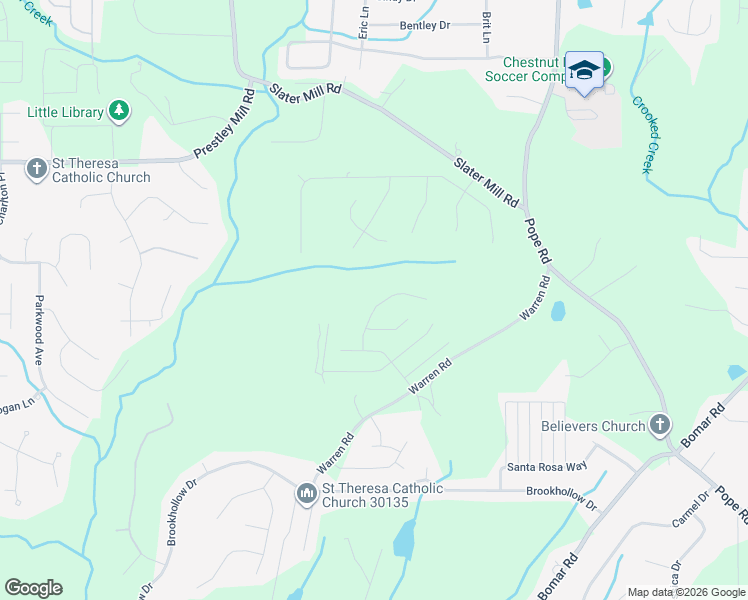 map of restaurants, bars, coffee shops, grocery stores, and more near 9365 Opal Drive in Douglasville