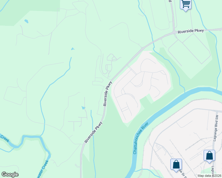 map of restaurants, bars, coffee shops, grocery stores, and more near 9165 Dover Street in Lithia Springs