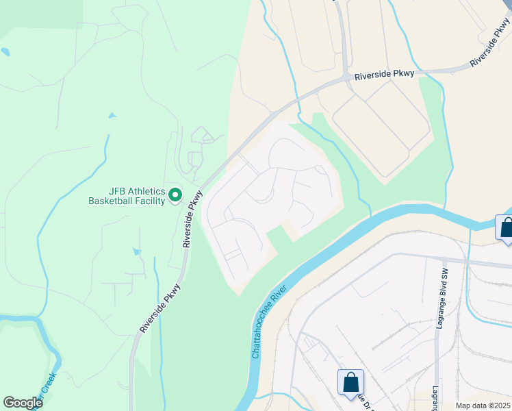 map of restaurants, bars, coffee shops, grocery stores, and more near 1606 Chancery Lane in Lithia Springs