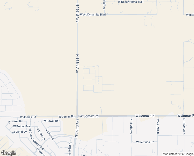 map of restaurants, bars, coffee shops, grocery stores, and more near 26816 North 161st Avenue in Sun City West