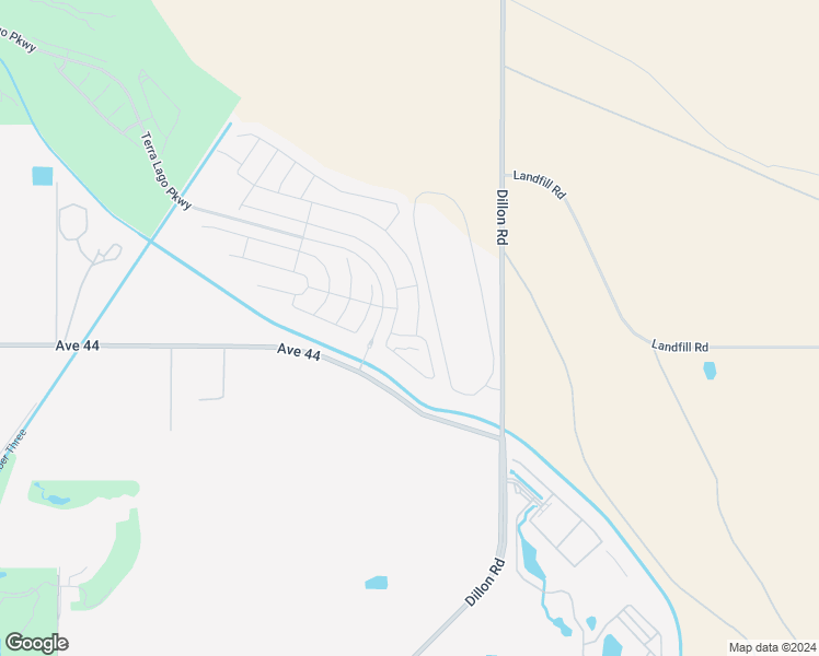 map of restaurants, bars, coffee shops, grocery stores, and more near 43907 Adria Drive in Indio