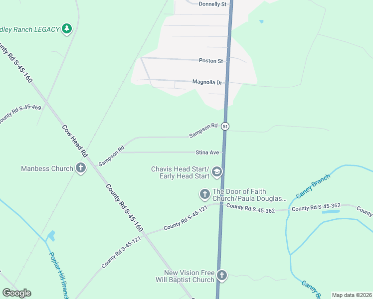 map of restaurants, bars, coffee shops, grocery stores, and more near 72 Stina Avenue in Hemingway