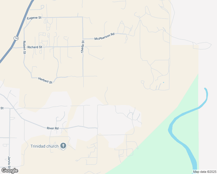 map of restaurants, bars, coffee shops, grocery stores, and more near 26845 Tooker Street in Perris