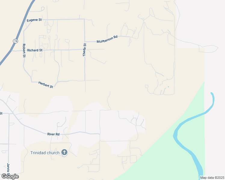 map of restaurants, bars, coffee shops, grocery stores, and more near 26845 Tooker Street in Perris